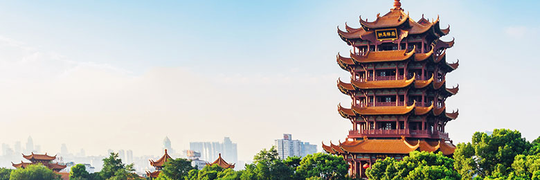 武汉会议学术参观：黄鹤楼
