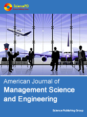 会议合作期刊: American Journal of Management Science and Engineering