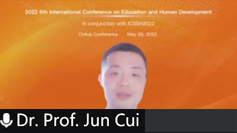演讲嘉宾 Dr. Jun Cui